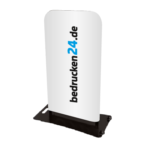 Kundenstopper ZIPP Austauschdruck | B 80 cm x H 117,4 cm | mit Druck