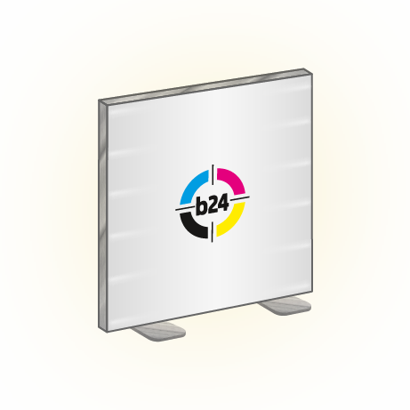Textilspannrahmen LED freistehend | B 100 cm x H 200,5 cm | bedruckt