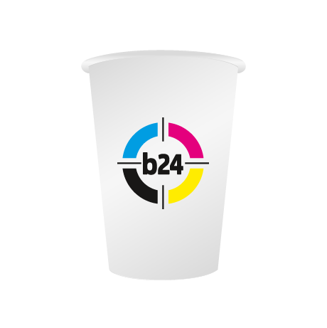 Pappbecher BIO | 220 ml einwandig | rundum bedruckt