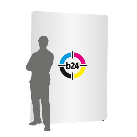 Pop-Up Faltwand | 2 x 3 Felder gerade | einseitig bedruckt